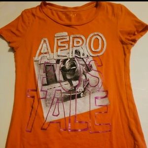 We are selling two Aeropostale shirts both are S.